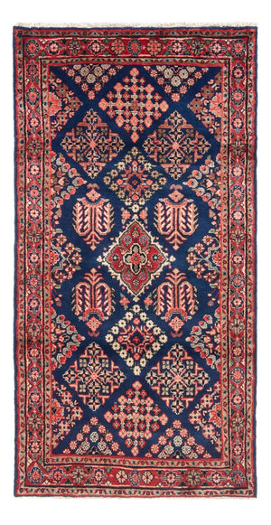 Tappeto corsia Tappeto Persero - Nomade - 204 x 96 cm - blu scuro