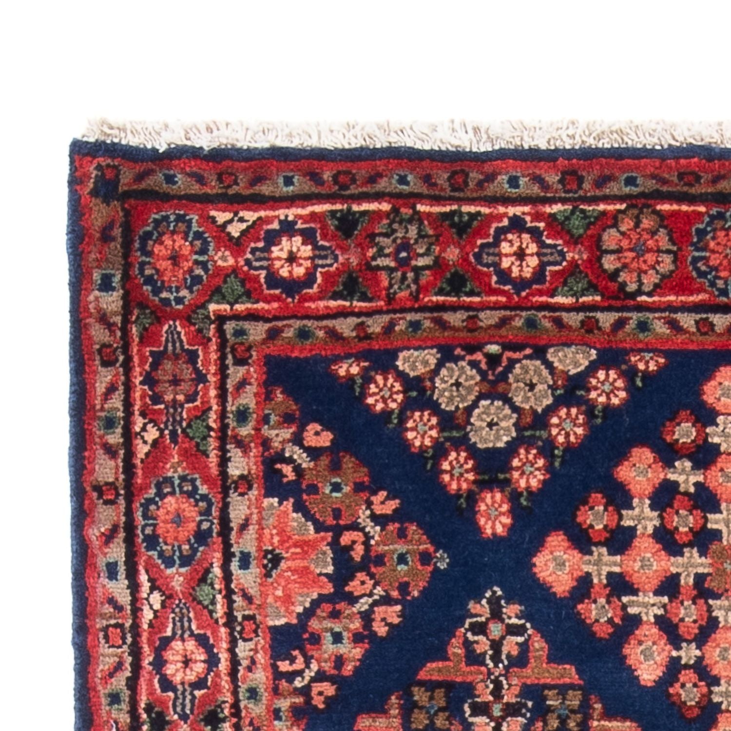 Tappeto corsia Tappeto Persero - Nomade - 204 x 96 cm - blu scuro
