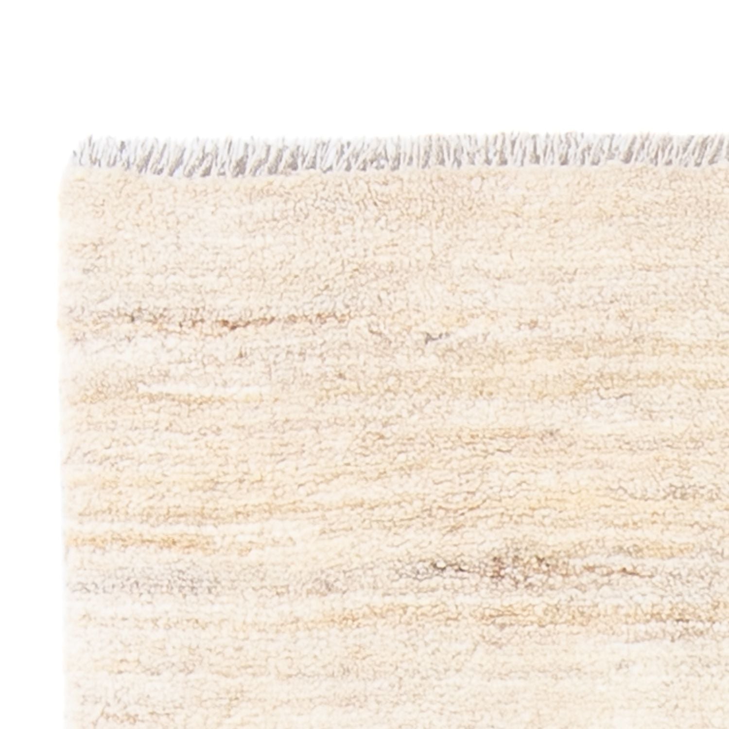 Tappeto corsia Tappeto Gabbeh - Persero - 160 x 74 cm - crema