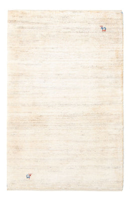 Tappeto Gabbeh - Persero - 127 x 83 cm - bianco naturale