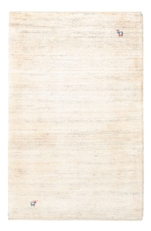 Tappeto Gabbeh - Persero - 127 x 83 cm - bianco naturale