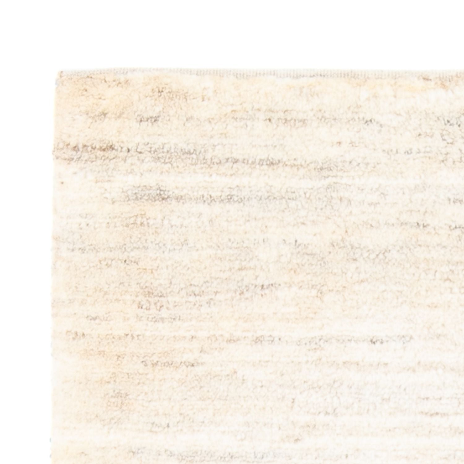 Tappeto Gabbeh - Persero - 127 x 83 cm - bianco naturale