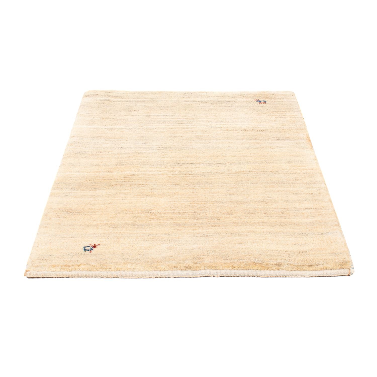 Tappeto Gabbeh - Persero - 127 x 83 cm - bianco naturale