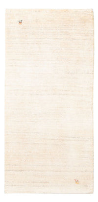 Tappeto Gabbeh - Persero - 146 x 73 cm - bianco naturale