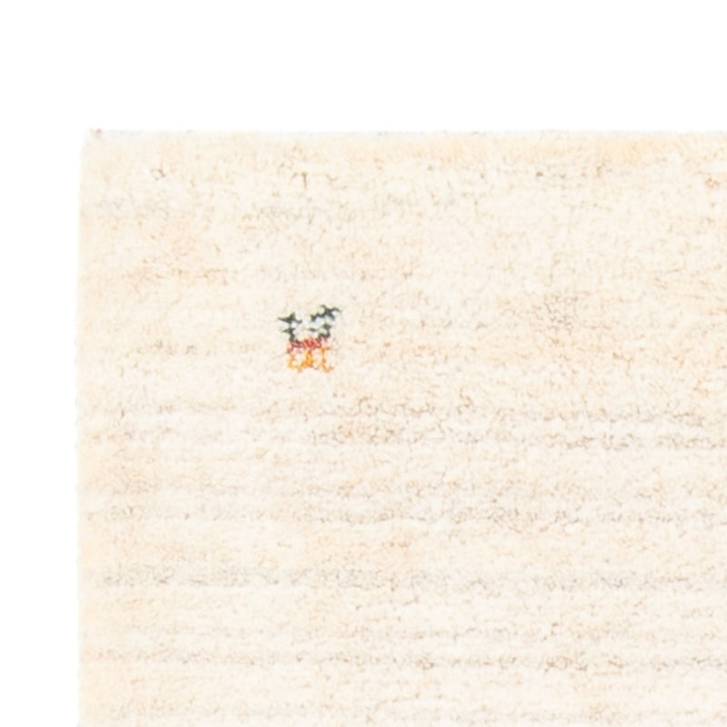 Tappeto Gabbeh - Persero - 146 x 73 cm - bianco naturale