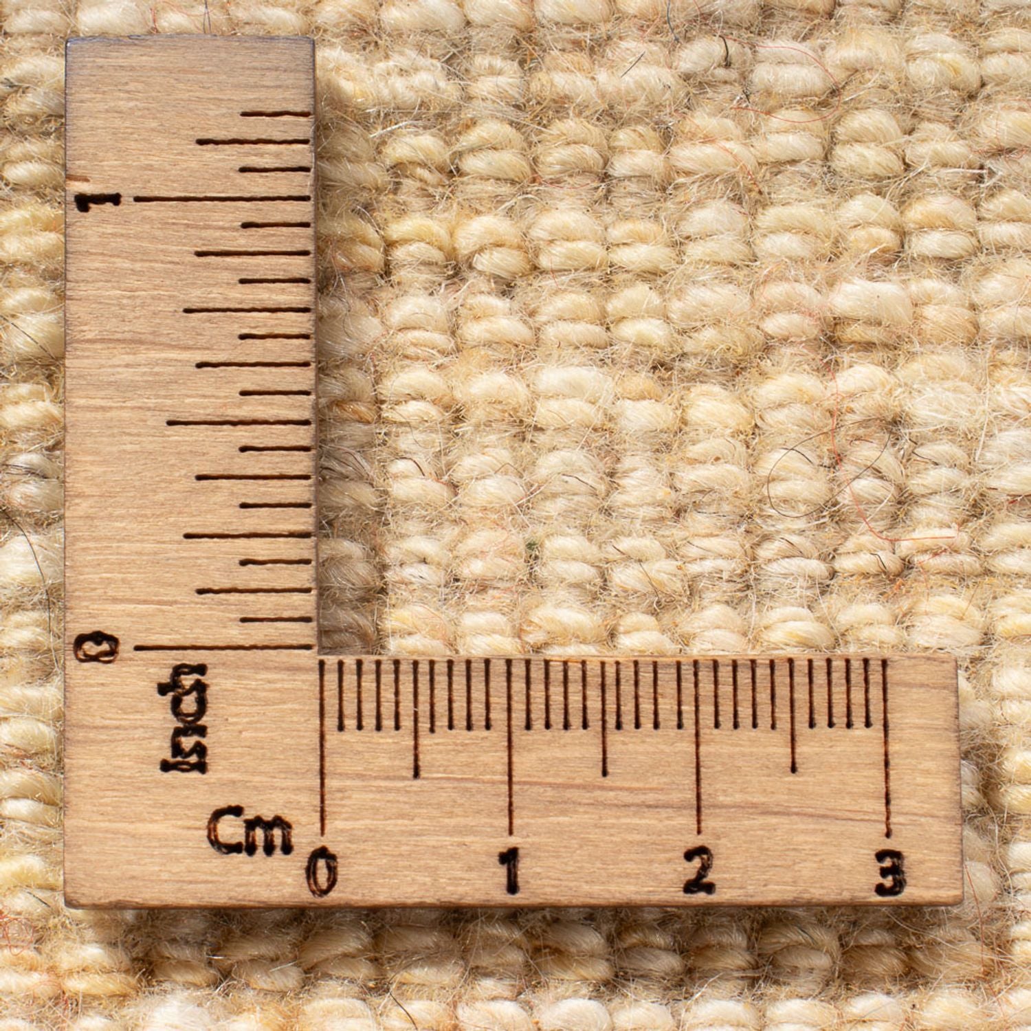 Tappeto Gabbeh - Persero - 146 x 73 cm - bianco naturale