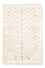 Tappeto Gabbeh - Persero - 121 x 77 cm - bianco naturale