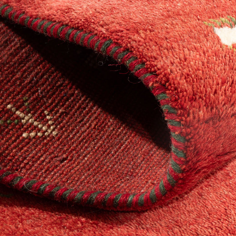 Tappeto Gabbeh - Persero - 123 x 79 cm - rosso