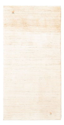 Tappeto Gabbeh - Persero - 144 x 71 cm - bianco naturale