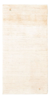 Tappeto Gabbeh - Persero - 144 x 71 cm - bianco naturale