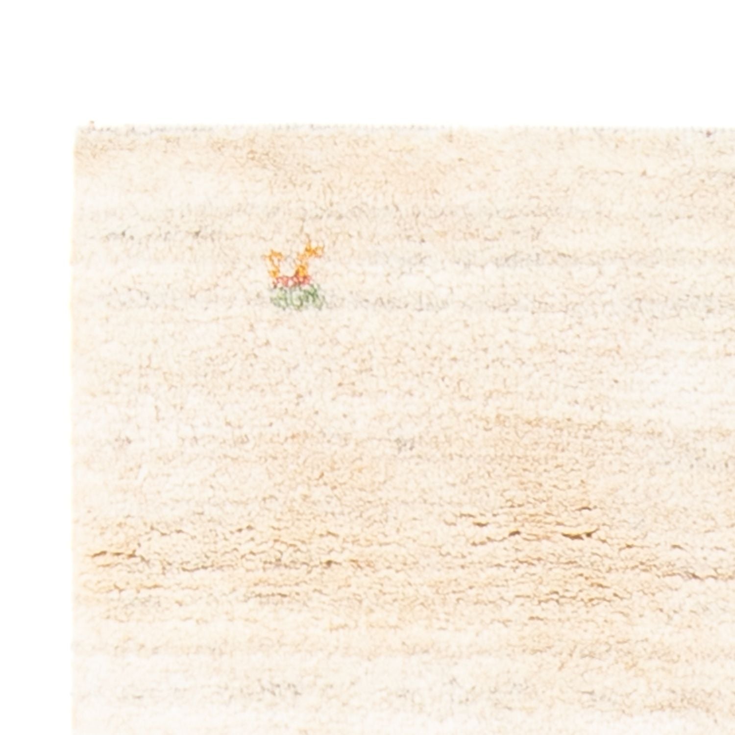 Tappeto Gabbeh - Persero - 144 x 71 cm - bianco naturale