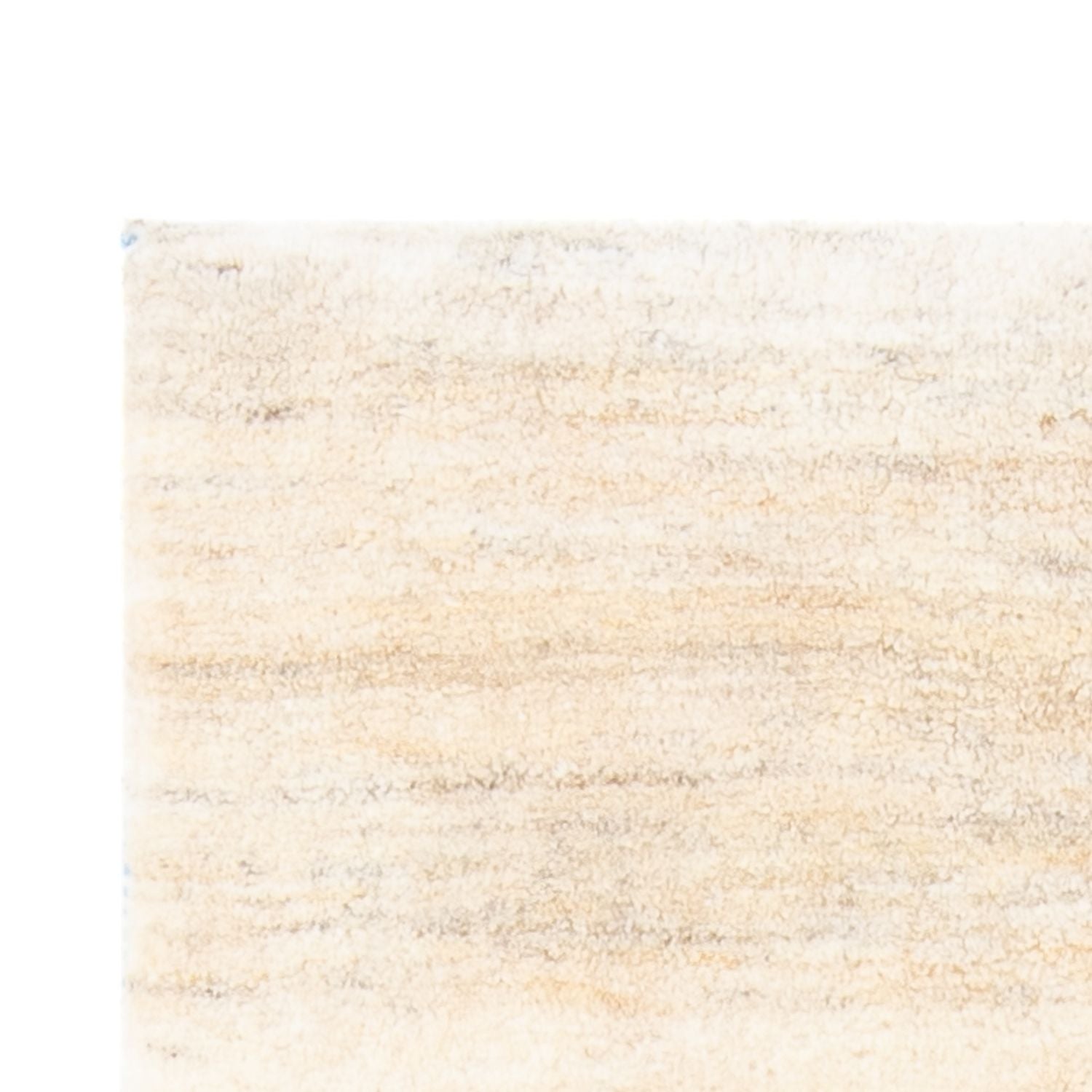 Tappeto corsia Tappeto Gabbeh - Persero - 193 x 83 cm - bianco naturale