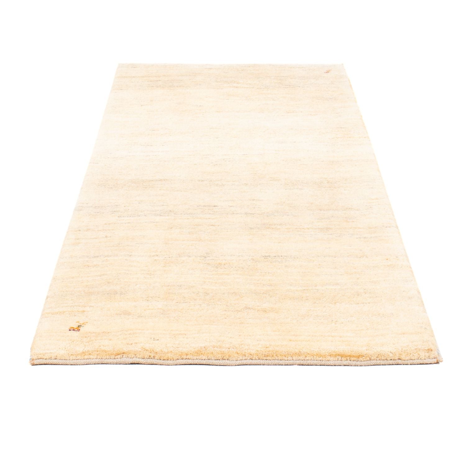 Tappeto corsia Tappeto Gabbeh - Persero - 193 x 83 cm - bianco naturale