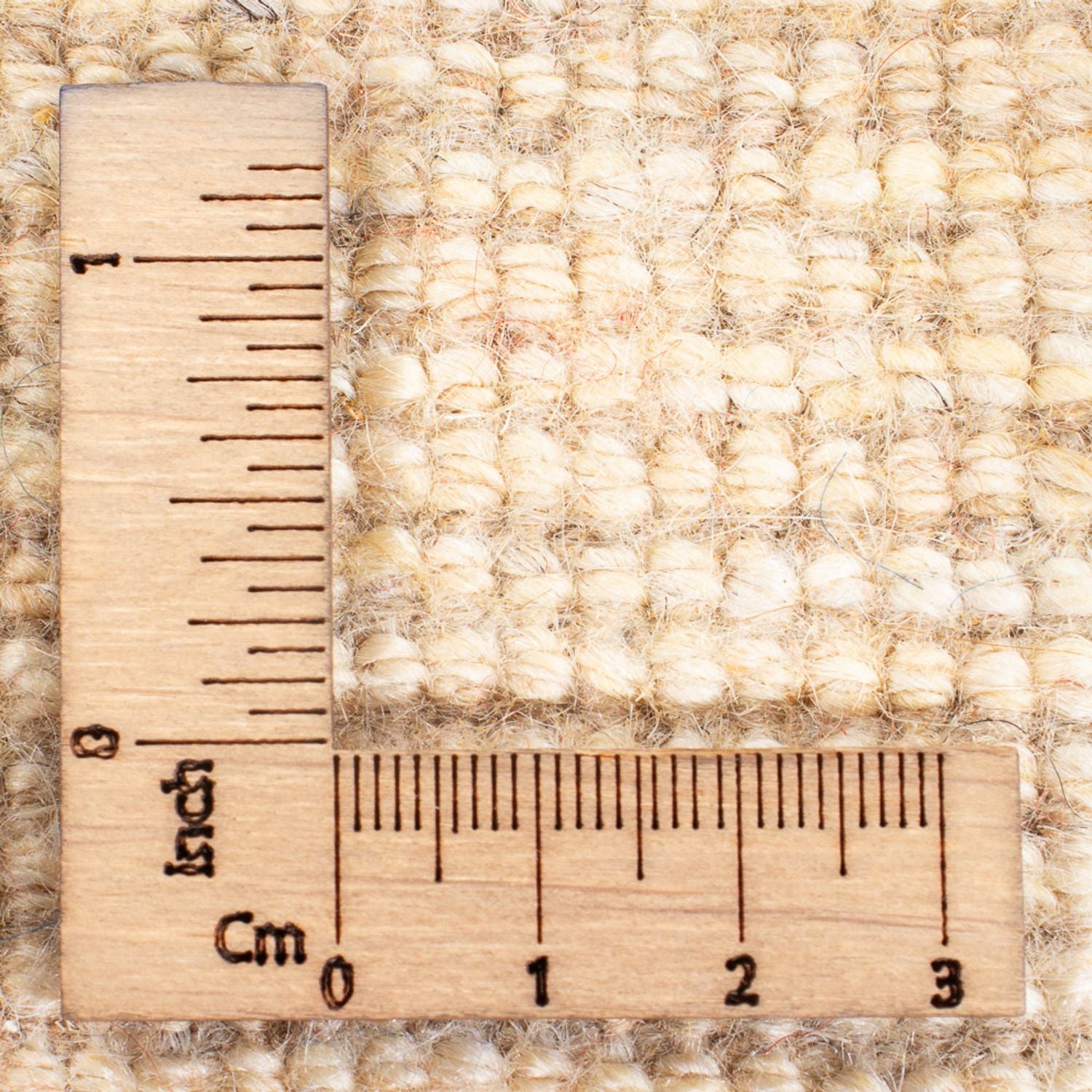 Tappeto corsia Tappeto Gabbeh - Persero - 193 x 83 cm - bianco naturale