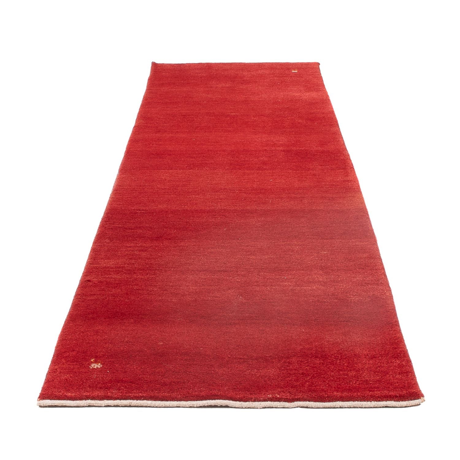 Tappeto corsia Tappeto Gabbeh - Persero - 291 x 83 cm - rosso