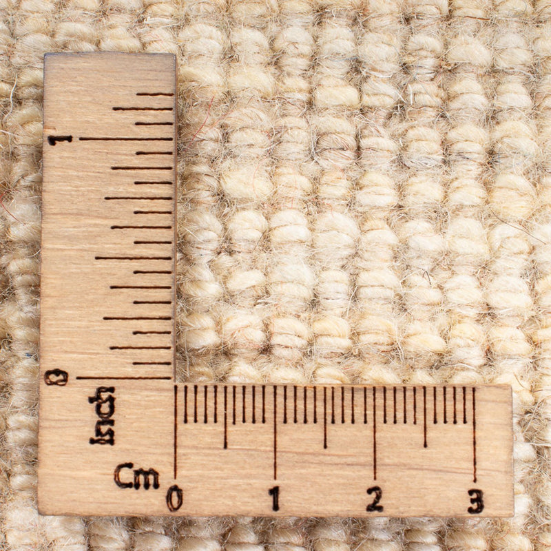 Tappeto corsia Tappeto Gabbeh - Persero - 245 x 79 cm - bianco naturale