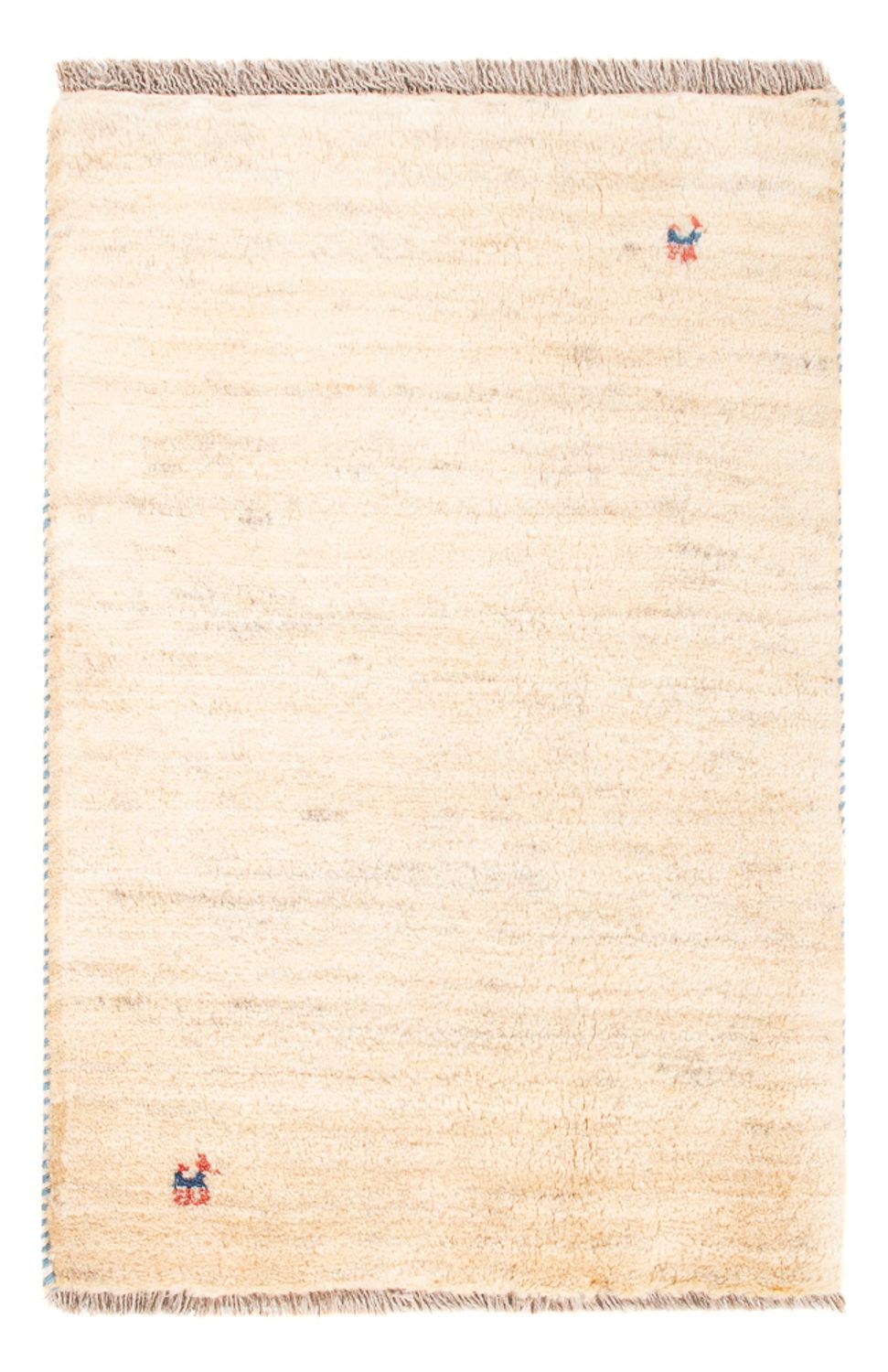 Tappeto Gabbeh - Persero - 85 x 60 cm - beige chiaro
