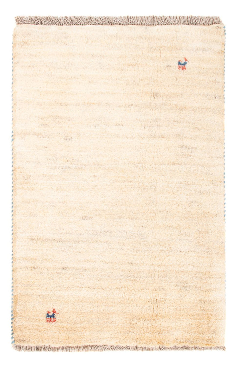 Tappeto Gabbeh - Persero - 85 x 60 cm - beige chiaro