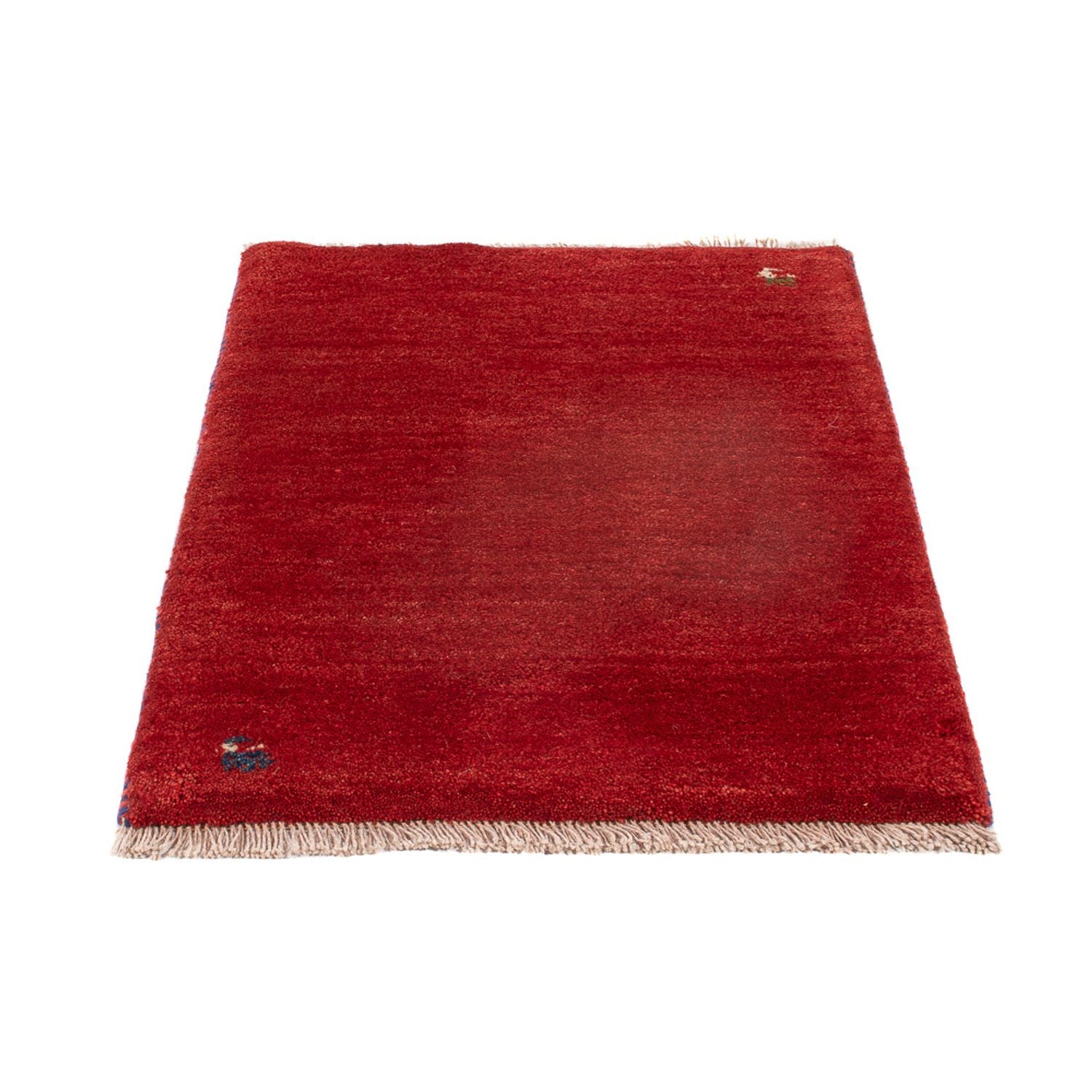 Tappeto Gabbeh - Persero - 83 x 63 cm - rosso