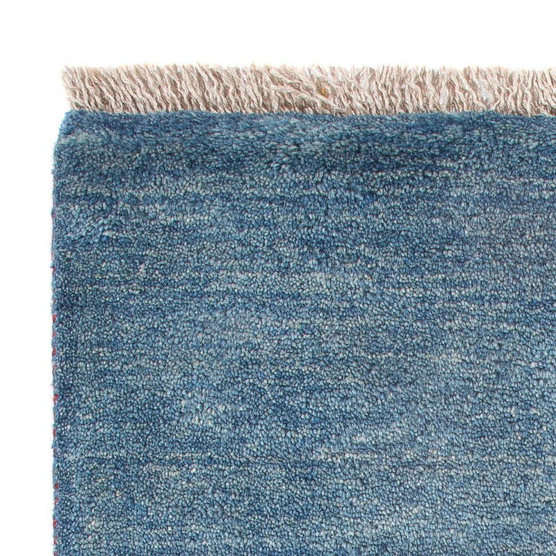 Tappeto Gabbeh - Persero - 84 x 60 cm - blu mare
