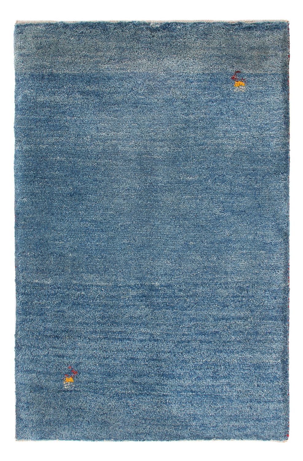 Tappeto Gabbeh - Persero - 88 x 62 cm - blu mare