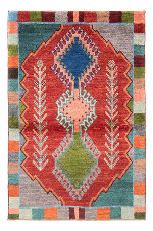 Tappeto Gabbeh - Persero - 149 x 94 cm - rosso