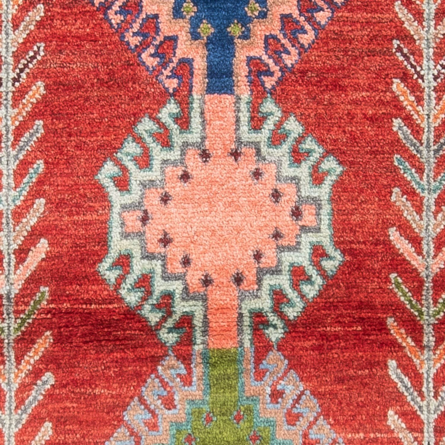 Tappeto Gabbeh - Persero - 149 x 94 cm - rosso