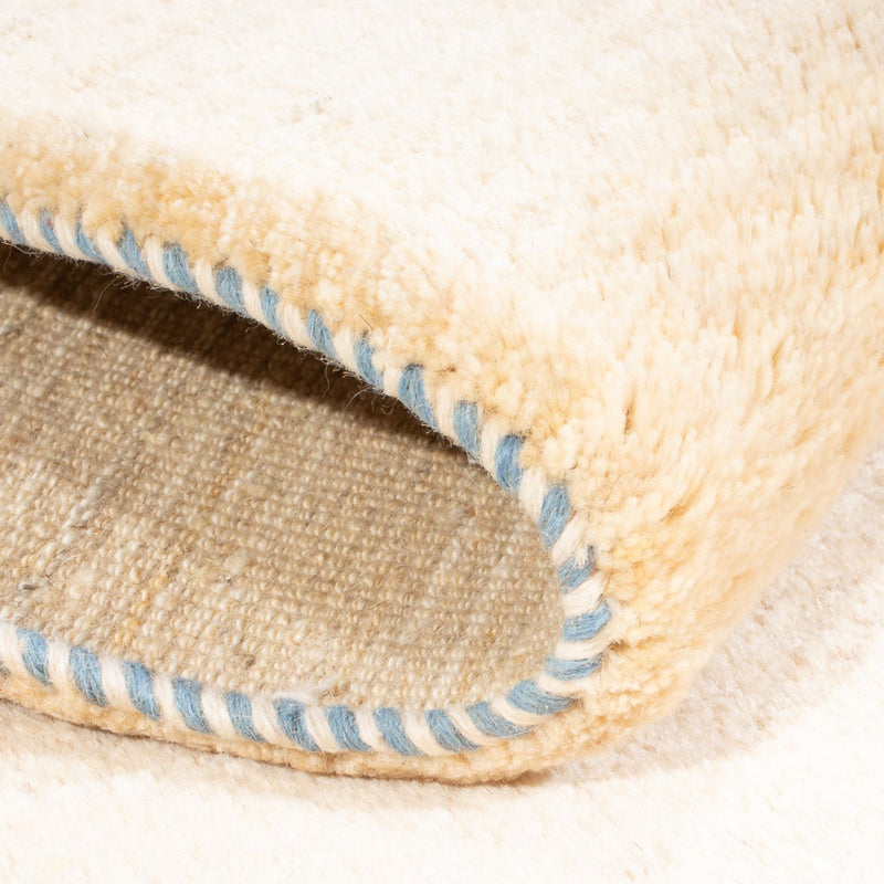 Tappeto Gabbeh - Persero - 150 x 97 cm - bianco naturale