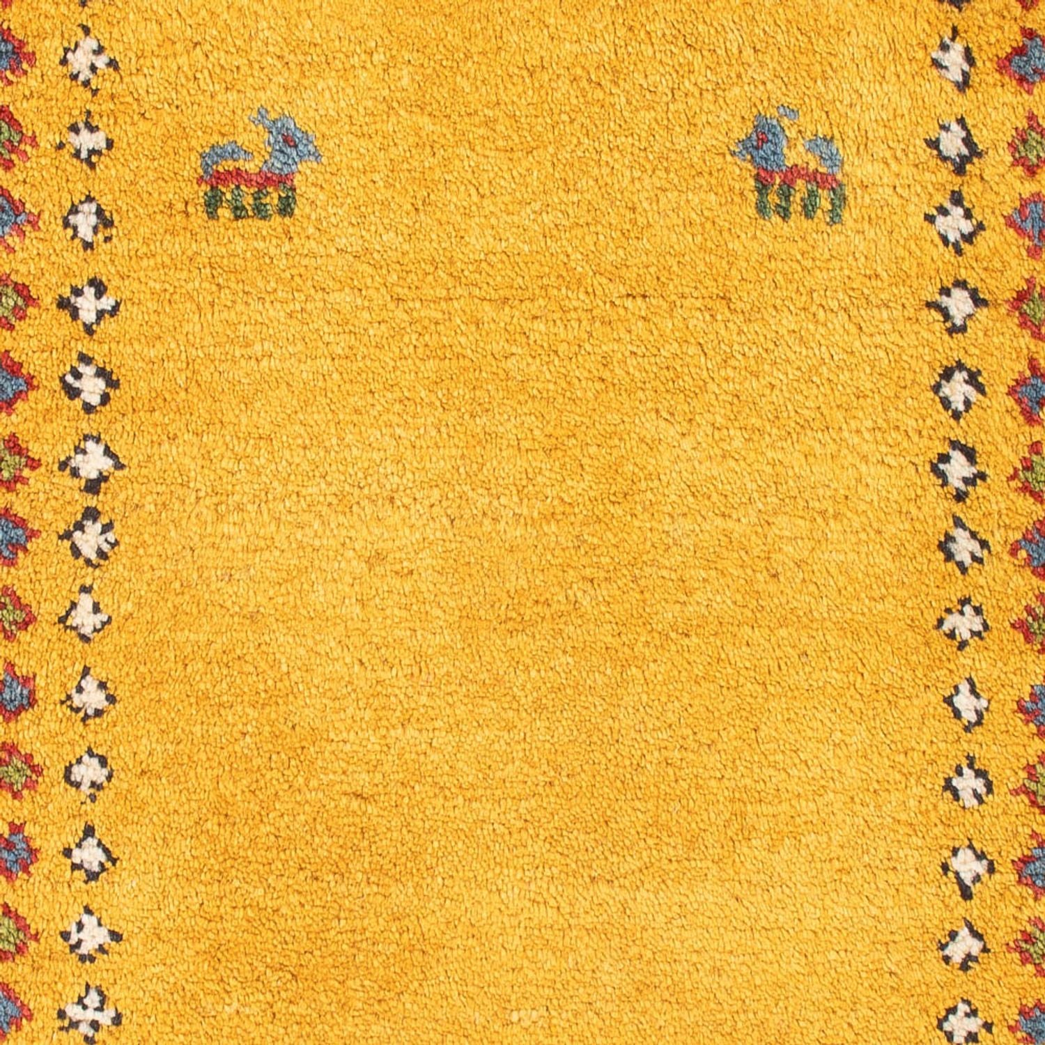 Tappeto Gabbeh - Persero - 84 x 62 cm - oro