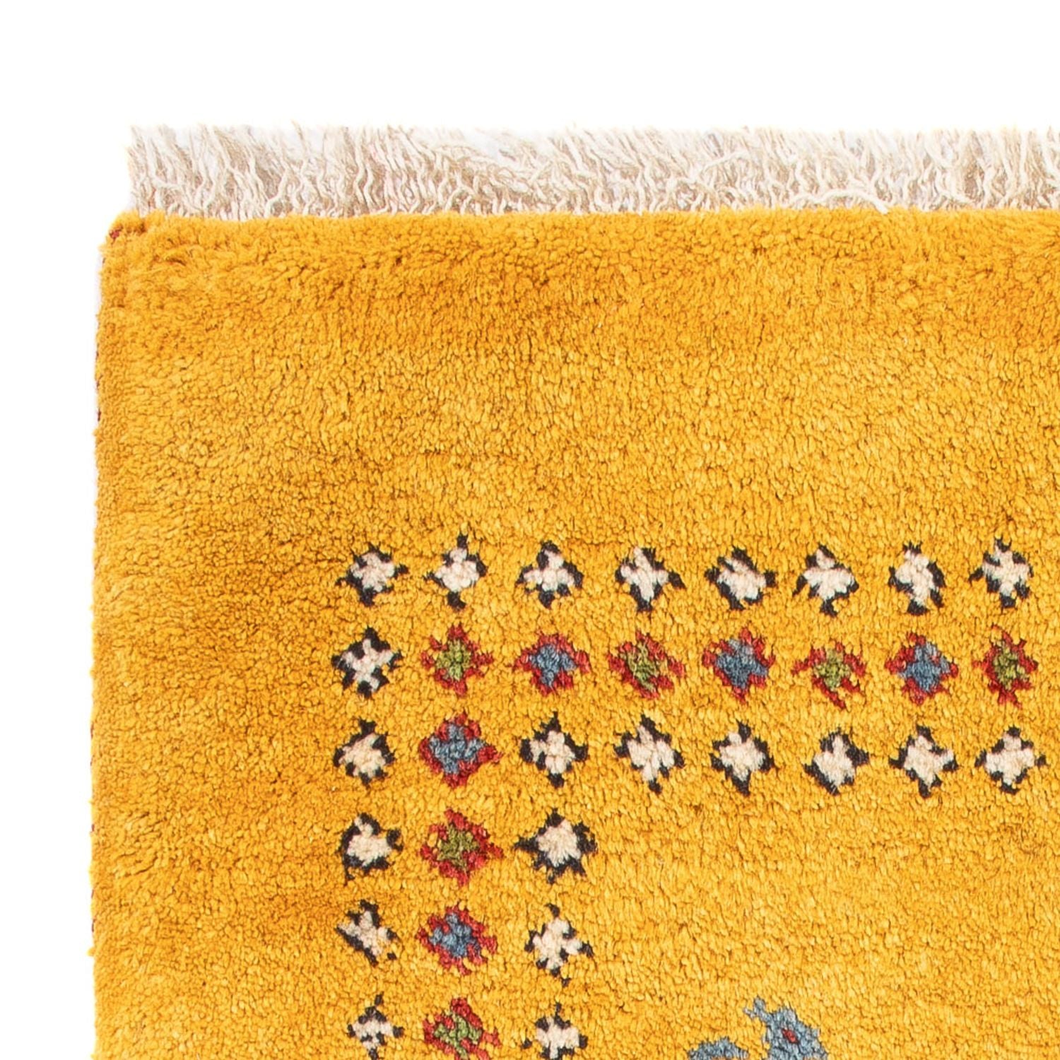 Tappeto Gabbeh - Persero - 84 x 62 cm - oro