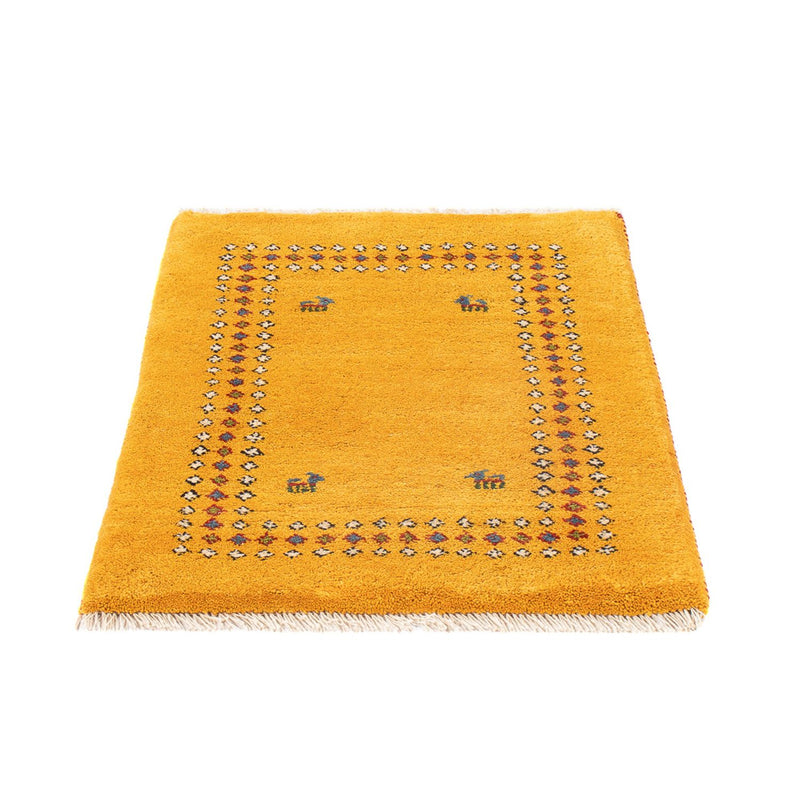 Tappeto Gabbeh - Persero - 84 x 62 cm - oro