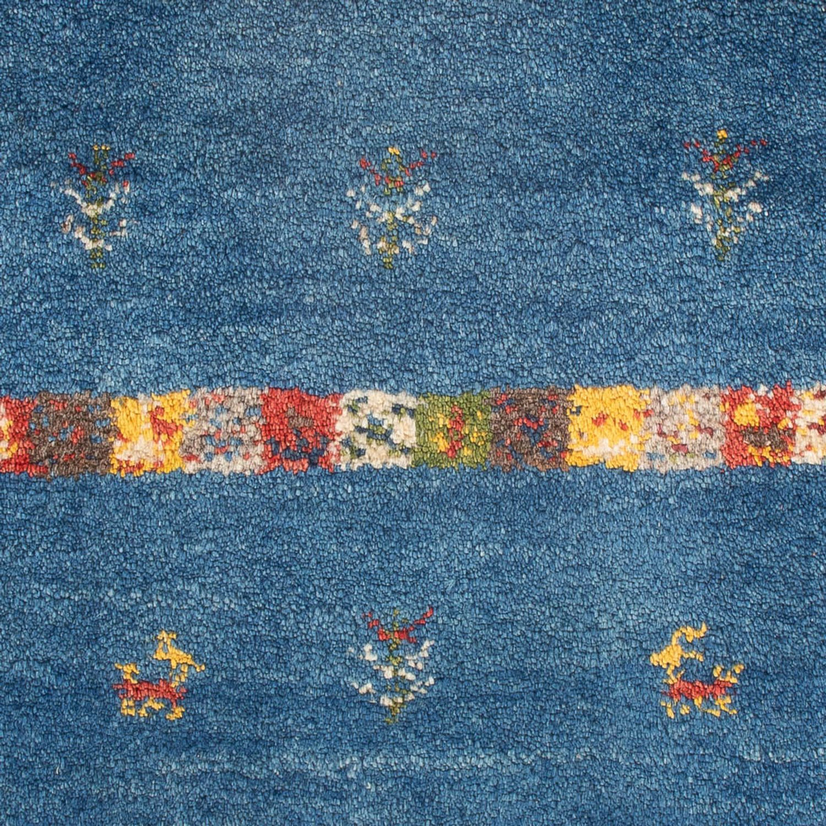 Tappeto Gabbeh - Persero - 92 x 65 cm - multicolore