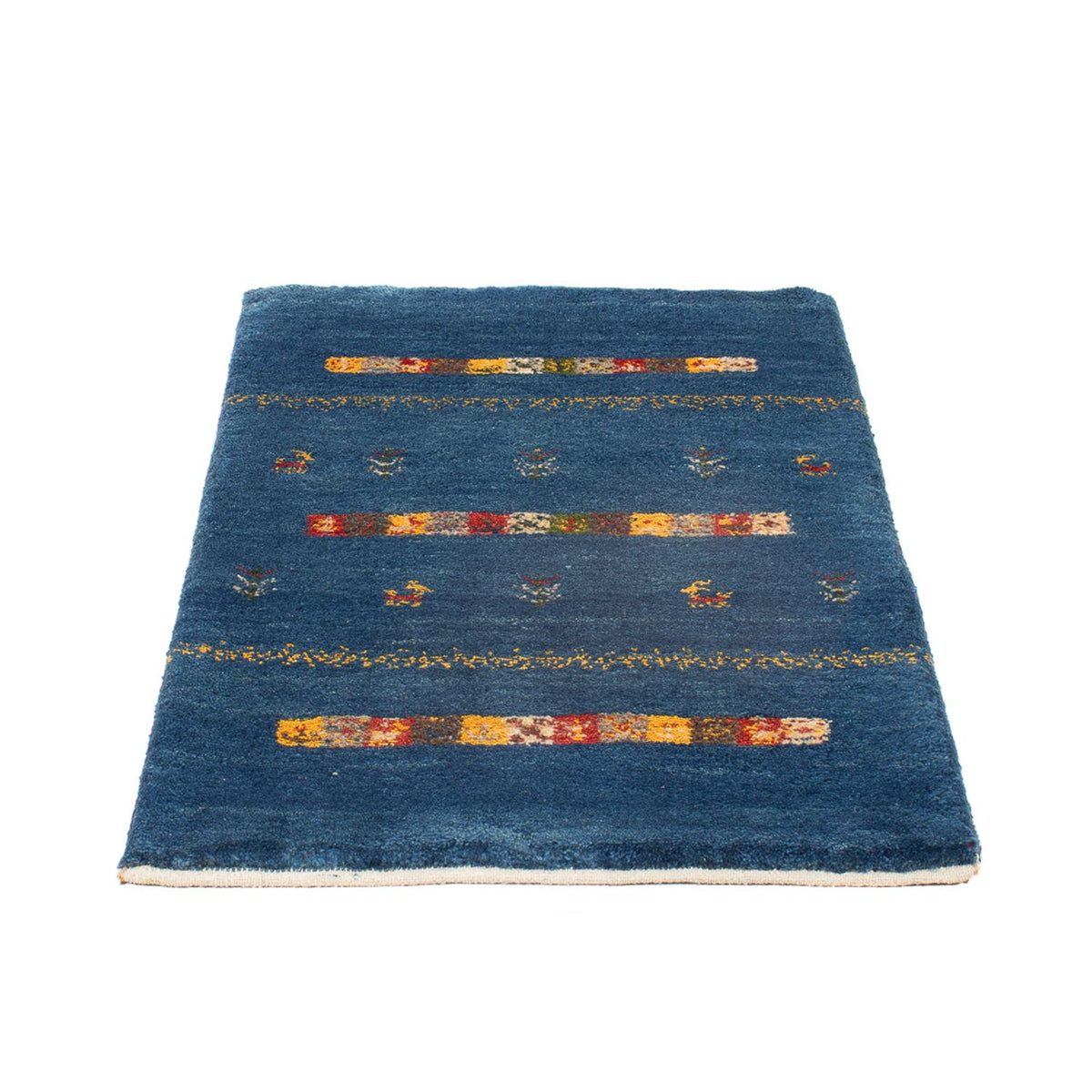Tappeto Gabbeh - Persero - 92 x 65 cm - multicolore