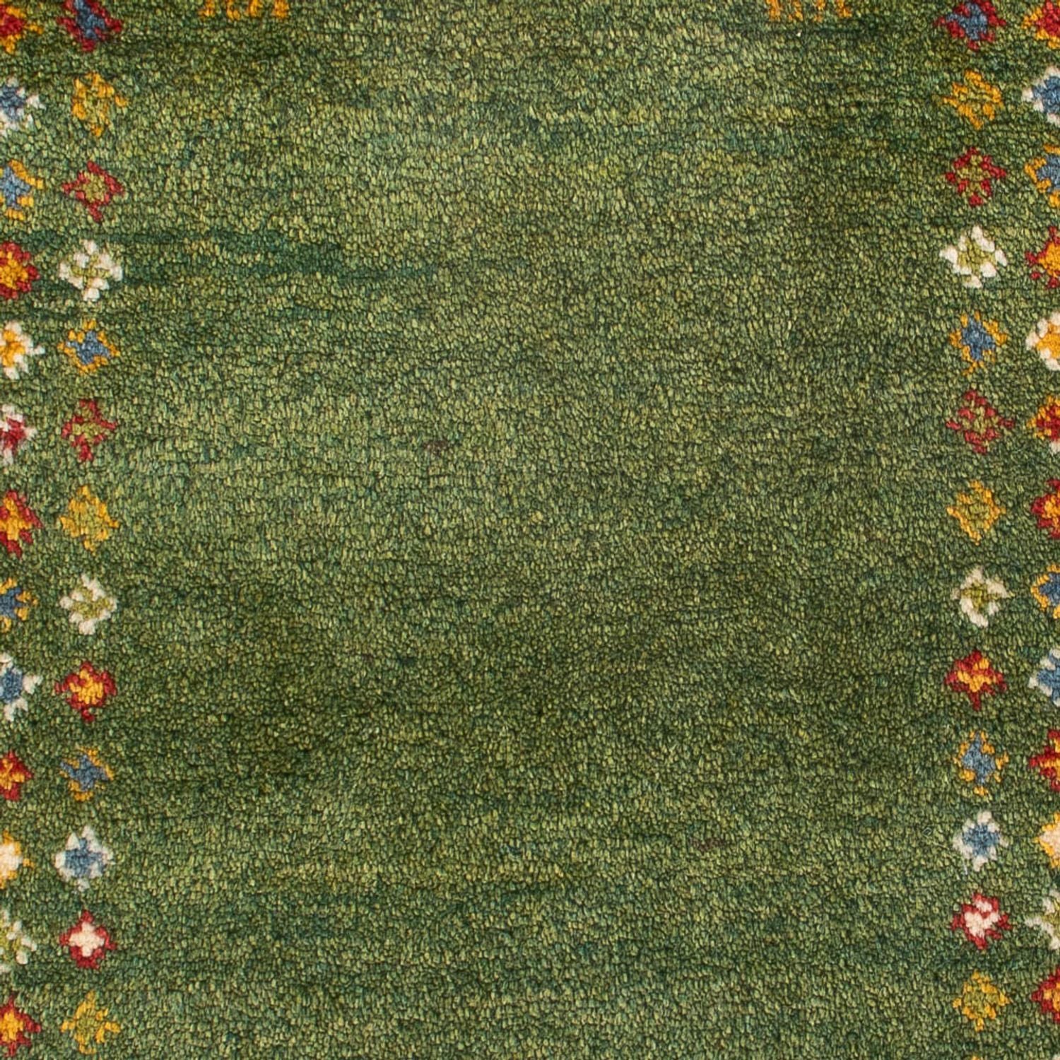 Tappeto Gabbeh - Persero - 89 x 62 cm - verde mare