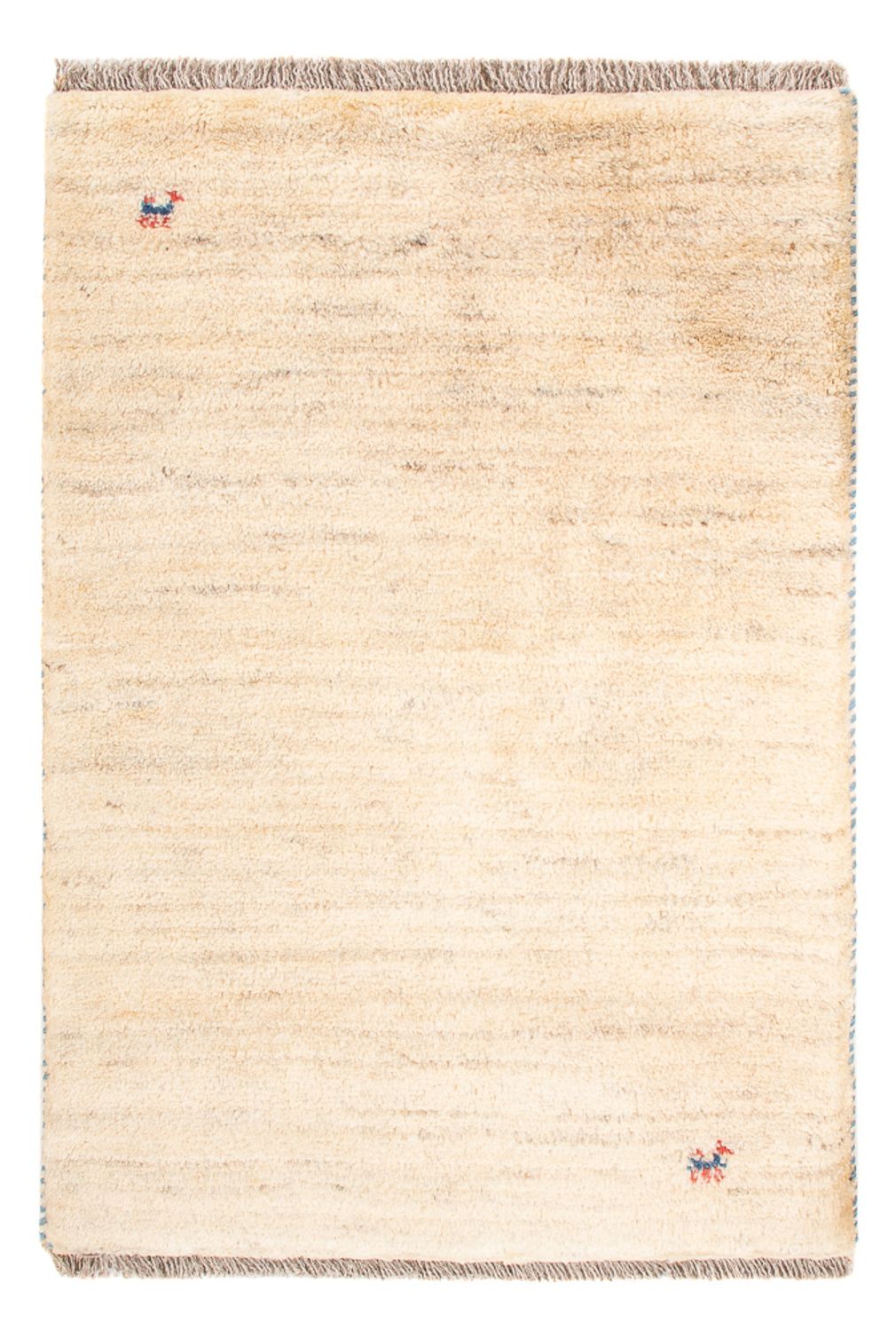 Tappeto Gabbeh - Persero - 86 x 60 cm - beige chiaro