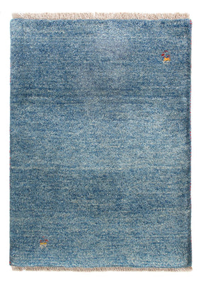 Tappeto Gabbeh - Persero - 85 x 61 cm - blu mare
