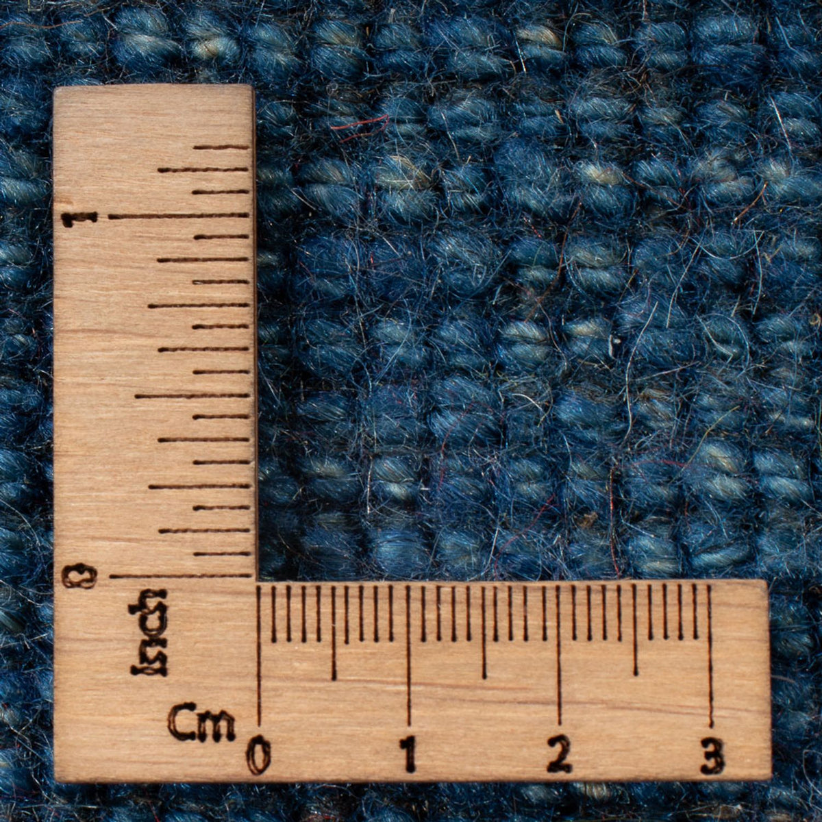 Tappeto Gabbeh - Persero - 85 x 61 cm - blu mare