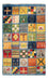 Tappeto Gabbeh - Persero - 98 x 61 cm - multicolore