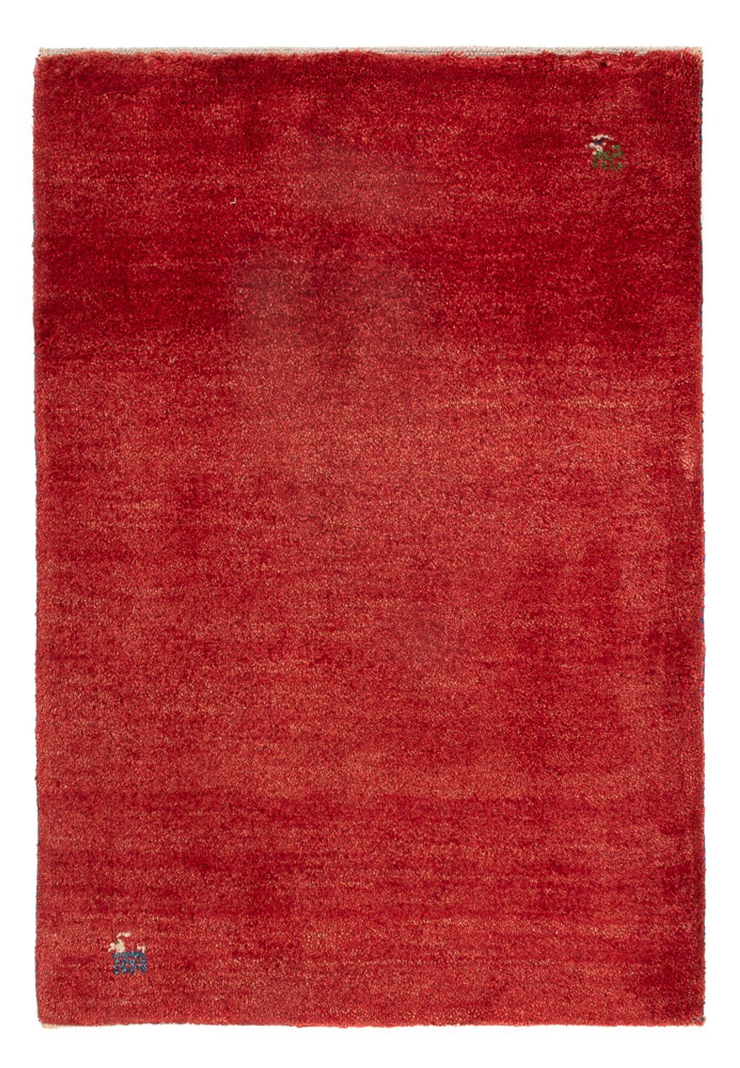 Tappeto Gabbeh - Persero - 86 x 60 cm - rosso