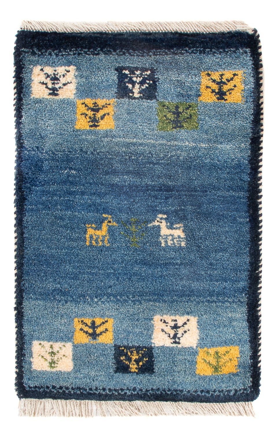 Tappeto Gabbeh - Persero - 60 x 40 cm - multicolore