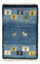 Gabbeh persiano Tappeto 60x40cm - Perserteppich Wollteppich