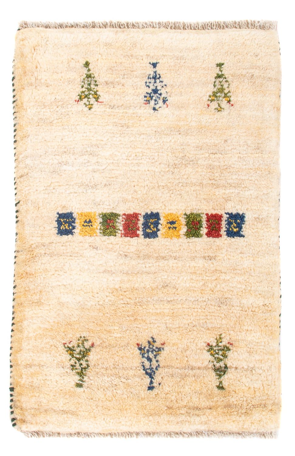 Tappeto Gabbeh - Persero - 60 x 40 cm - multicolore