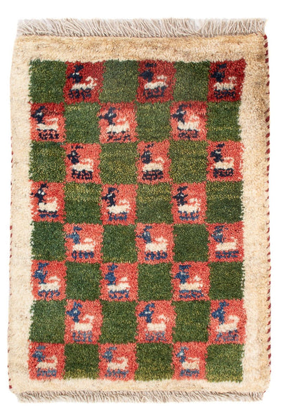 Gabbeh persiano Tappeto 40x60cm - Perserteppich Wollteppich