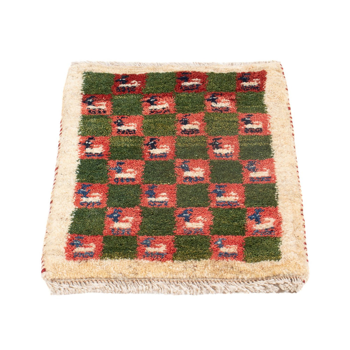 Tappeto Gabbeh - Persero - 60 x 40 cm - multicolore