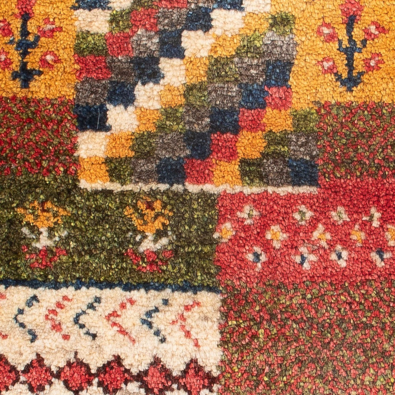 Tappeto Gabbeh - Persero - 60 x 40 cm - multicolore