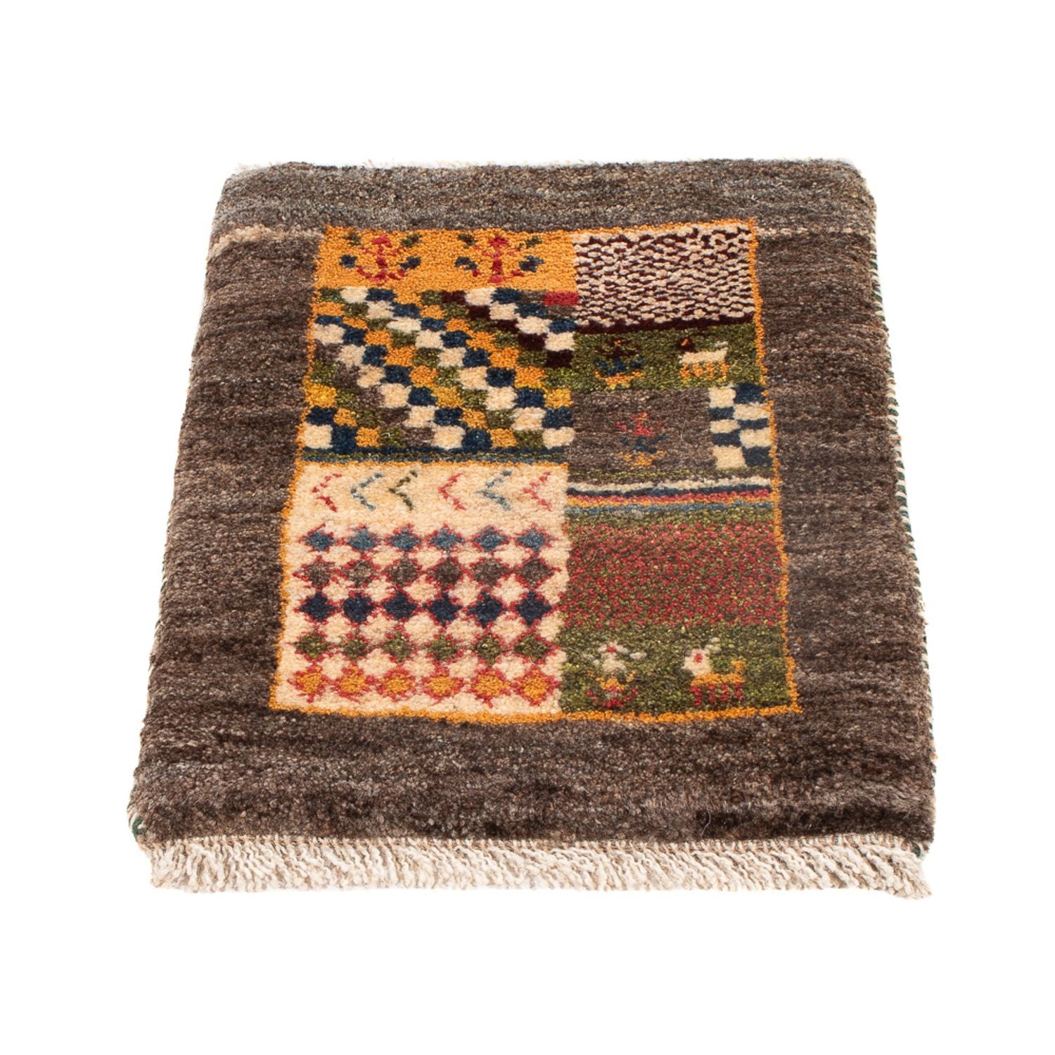 Tappeto Gabbeh - Persero - 60 x 40 cm - multicolore