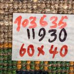 Tappeto Gabbeh - Persero - 60 x 40 cm - multicolore
