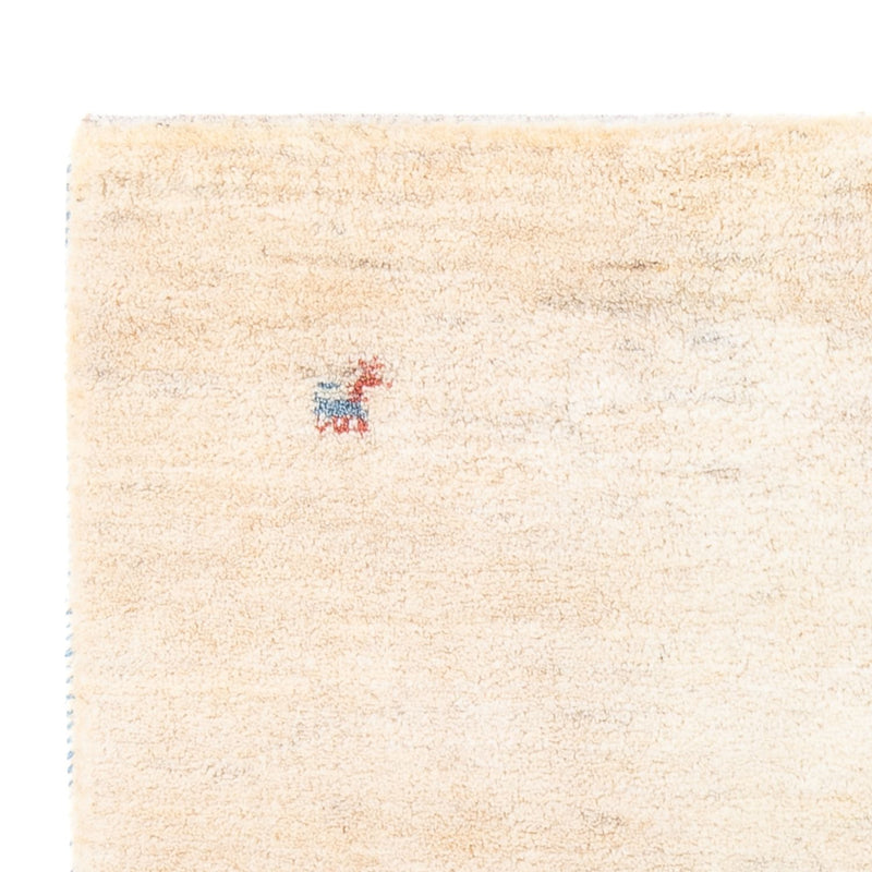 Tappeto Gabbeh - Persero - 152 x 98 cm - bianco naturale
