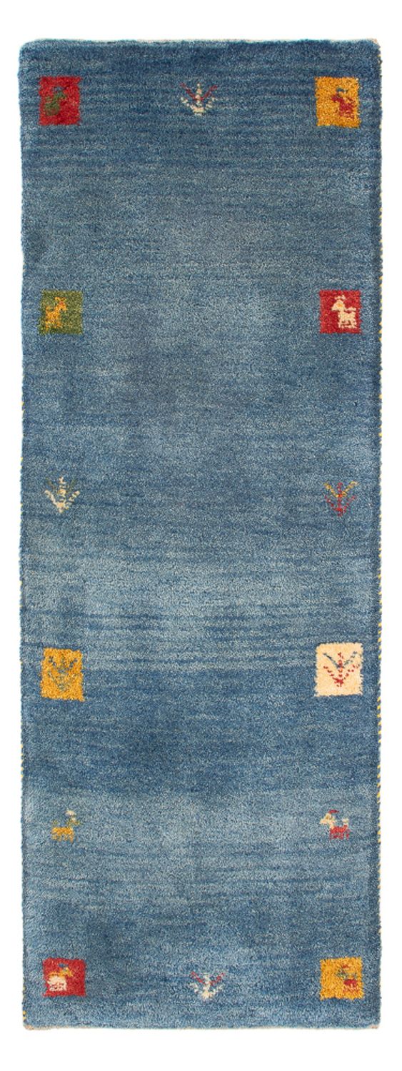 Tappeto corsia Tappeto Gabbeh - Persero - 136 x 52 cm - multicolore