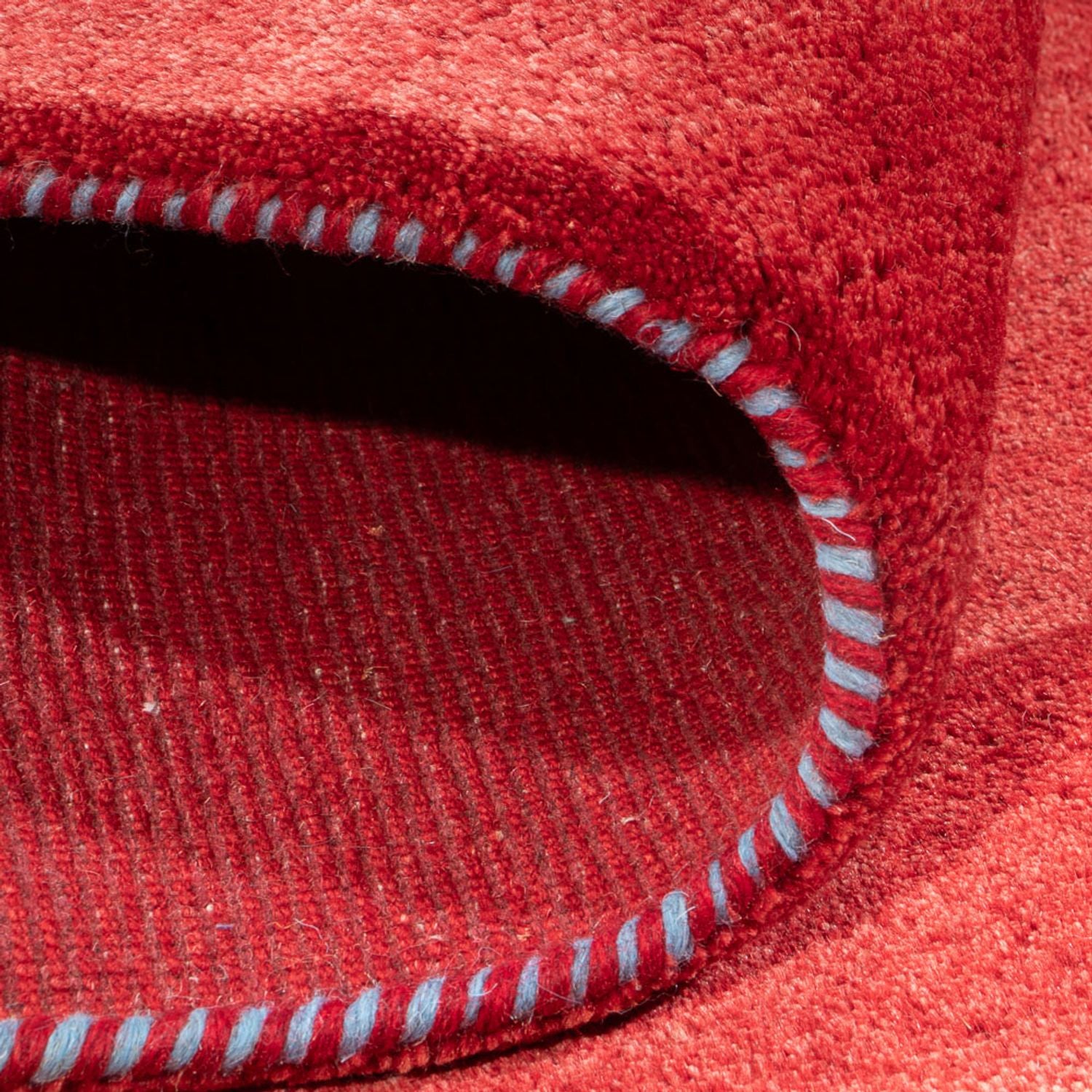 Tappeto Gabbeh - Persero - 206 x 158 cm - rosso